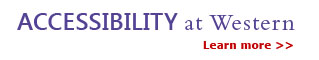 Accessibility at Western