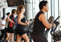 Students in the Recreational Centre