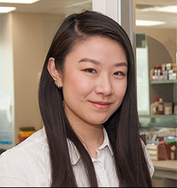 PhD student Yiwen Xu was a valuable mentor to Sachi.