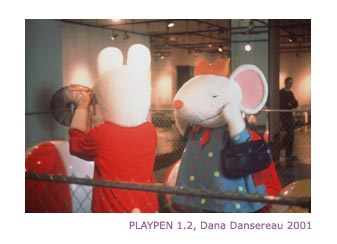 Artlab MFA Thesis Exhibition: Dana J. Dansereau, Playpen 1.2 (2000)