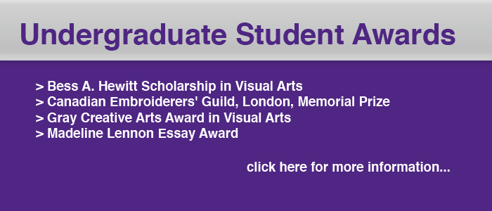 Undergrad student awards poster