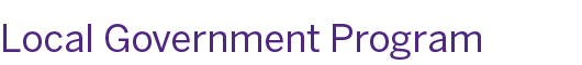 Local Government Program
