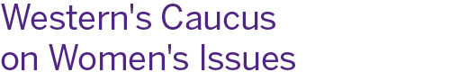 Western's Caucus on Women's Issues