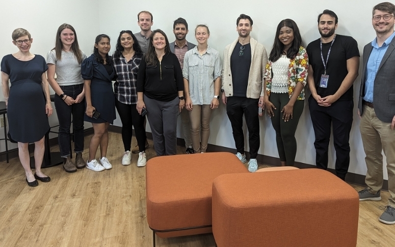 group photograph of team