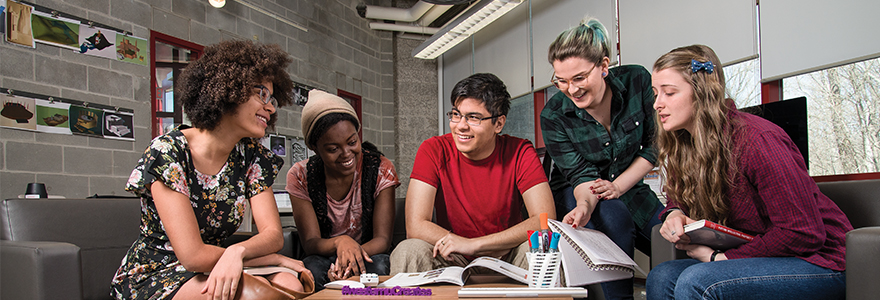 5 Students Banner