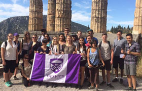 Students on field trip