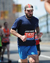 David Smith running marathon