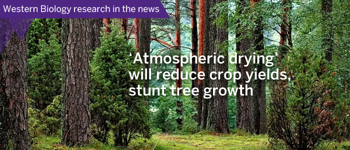 Western Biology nresearch in the news_ Atmospherte drying