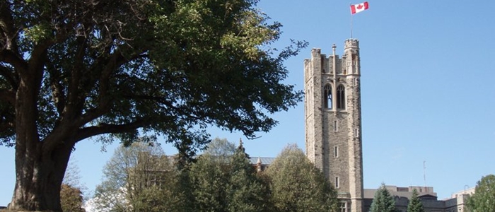 University College and an old apple tree