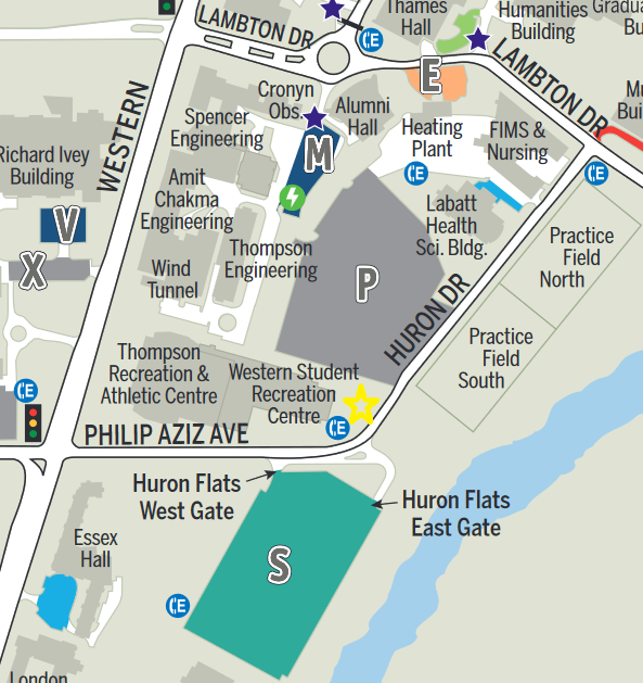 Map of campus