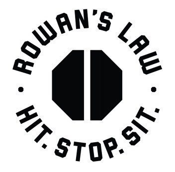 Circle graphic with rowan's law and hit, stop sit around it.