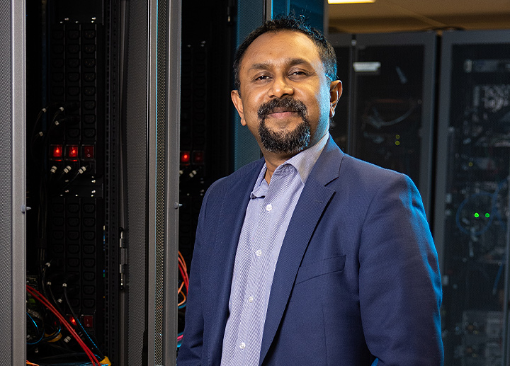 Faculty Scholar, professor Anwar Haque.