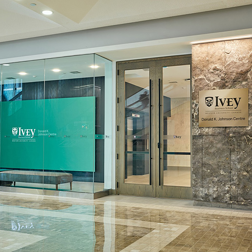 Ivey's Donald K. Johnson Centre interior.