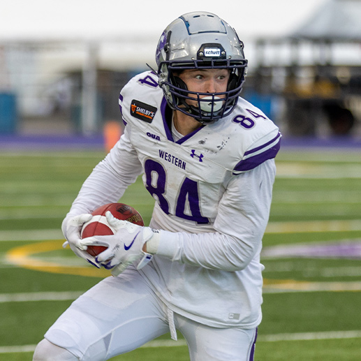 Western Mustangs football player.