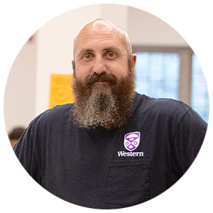 Photo of caretaker Joe.
