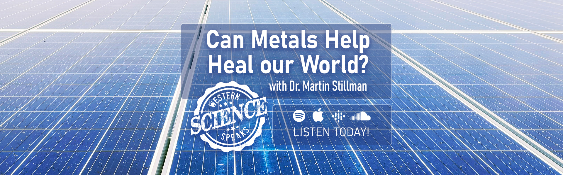 Can Metals Help Heal our World? Podcast Episode