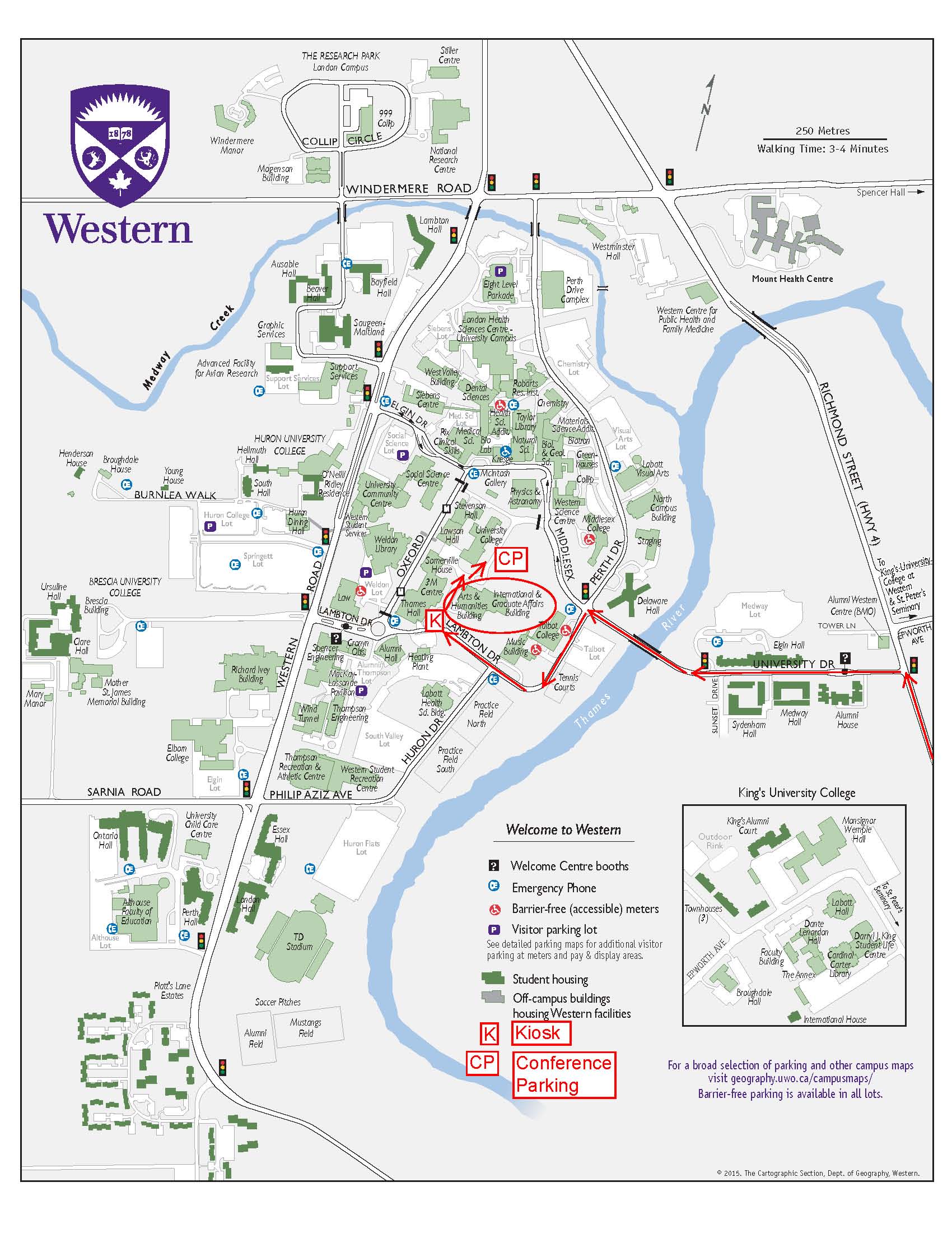 campus map