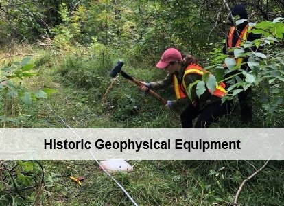 Image to link to the Historic Geophysical Equipment webpage.