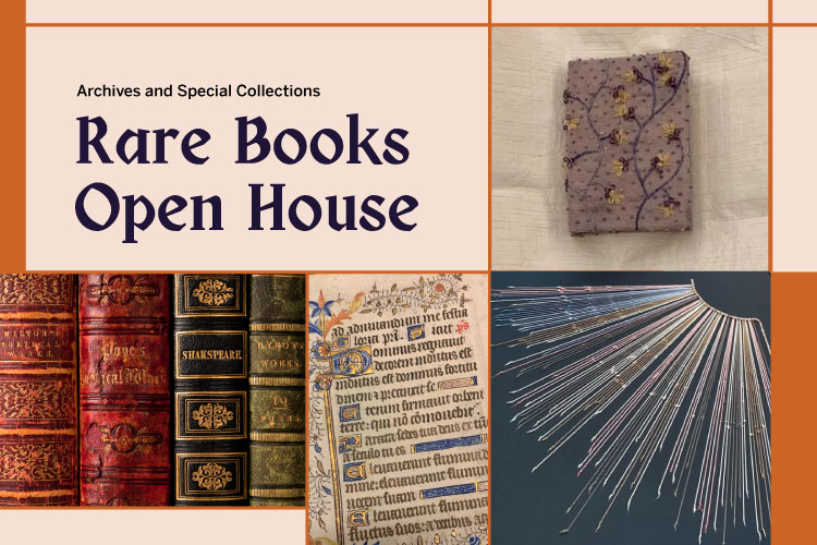 A picture of rare books