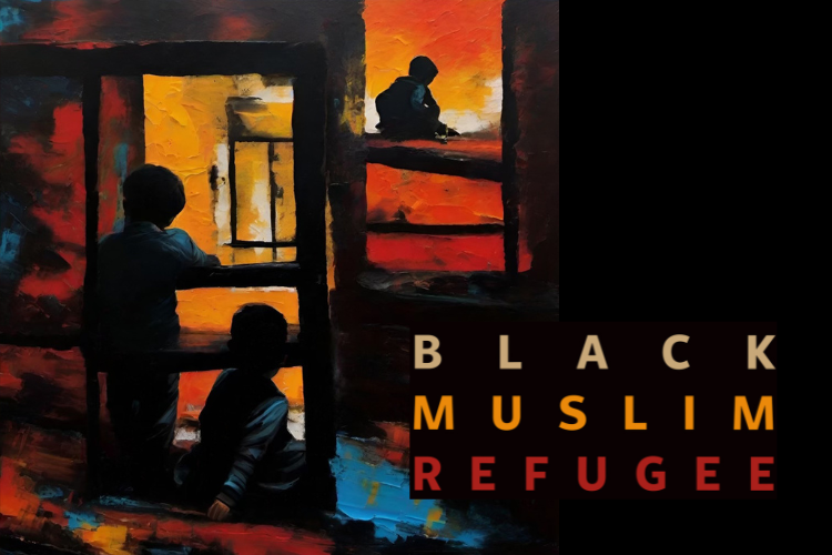 Cover of Maxamed Abumaye's book Black Muslim Refugee