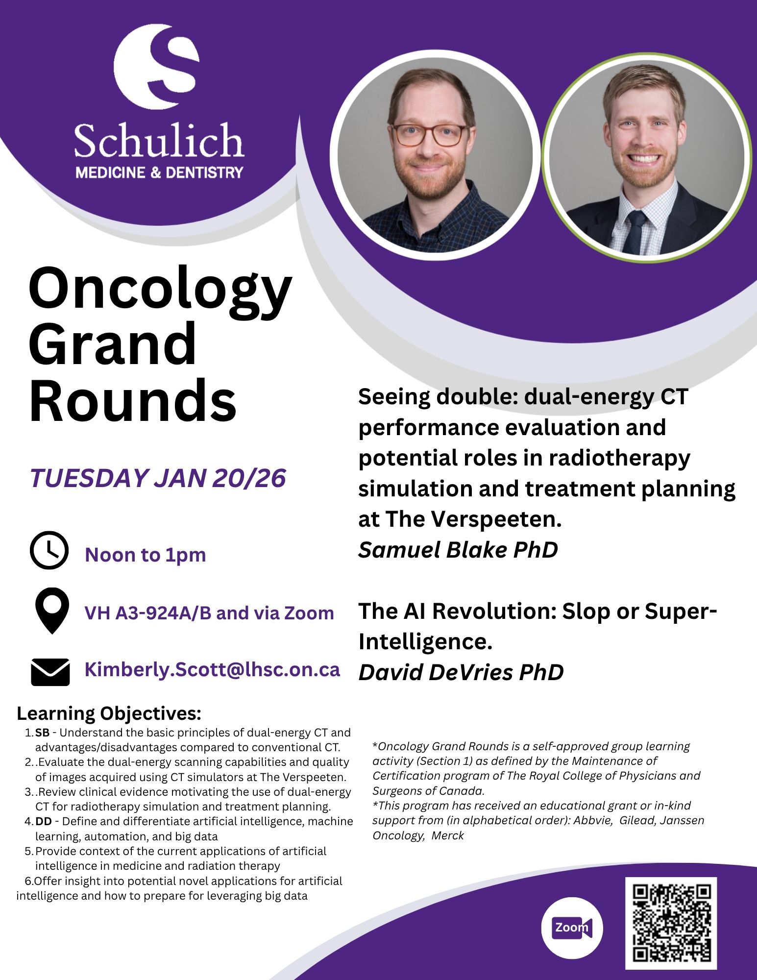 Sam Blake PhD and David DeVries PhD