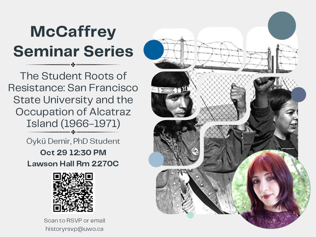 McCaffrey Seminar Series - poster of Öykü Demir