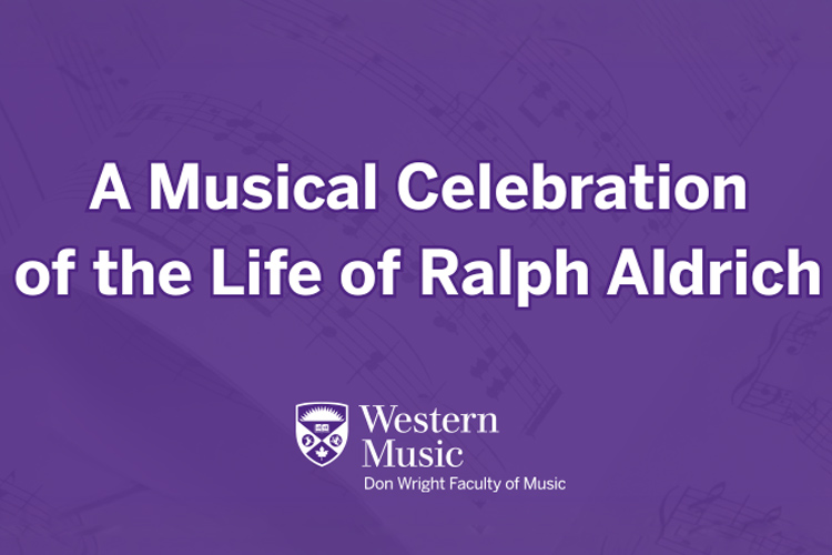 A Musical Celebration of the Life of Ralph Aldrich
