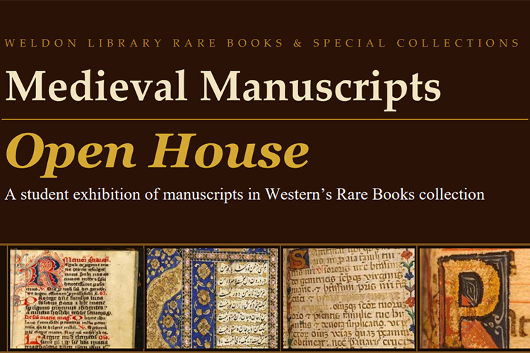 Medieval Manuscripts Open House
