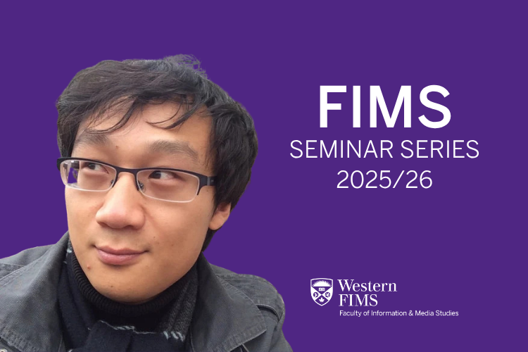 Headshot of Yimin Chen on a purple background