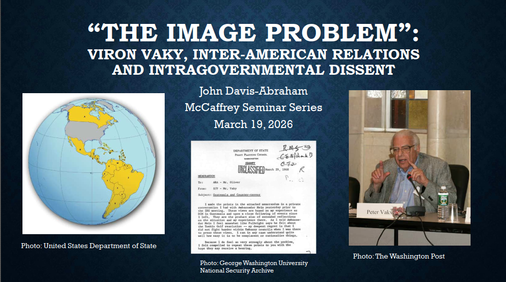 McCaffrey Seminar Series