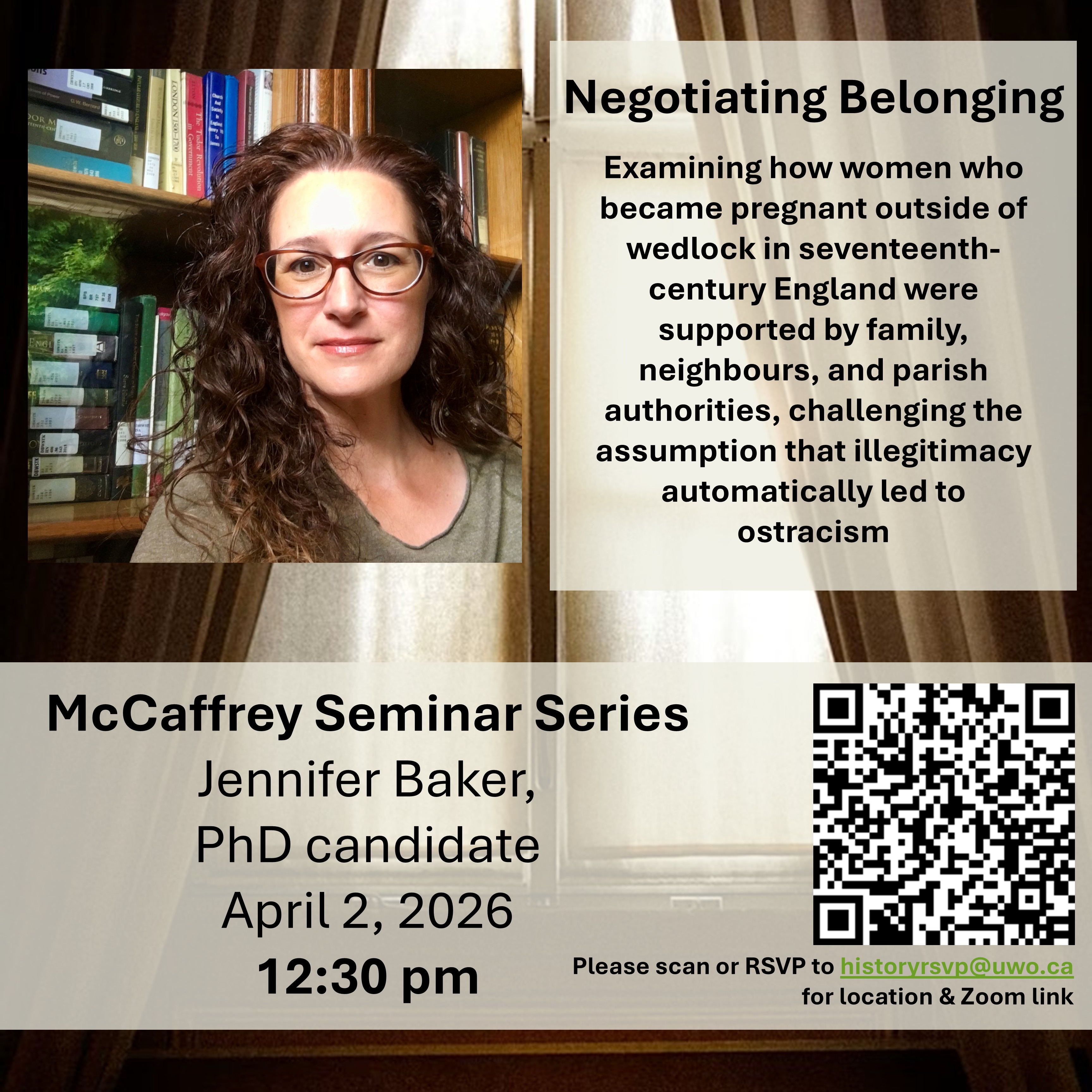 Poster for Jennifer Baker's McCaffrey Seminar