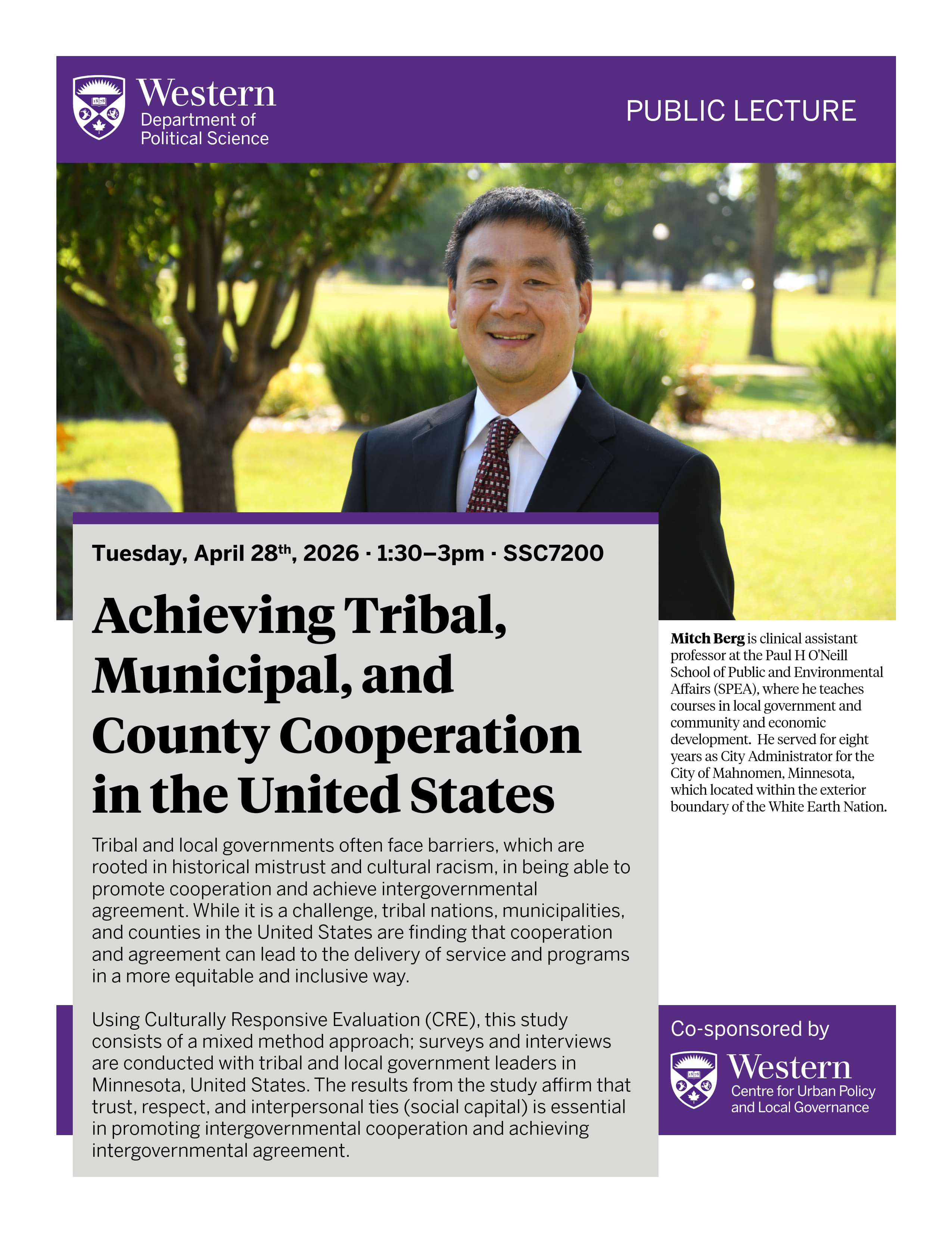 Dr. Mitch Berg | Achieving Tribal, Municipal, and County Cooperation in the United States