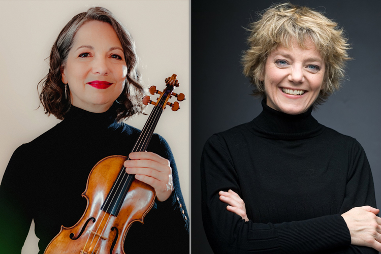Violaine Melançon and Brigitte Poulin