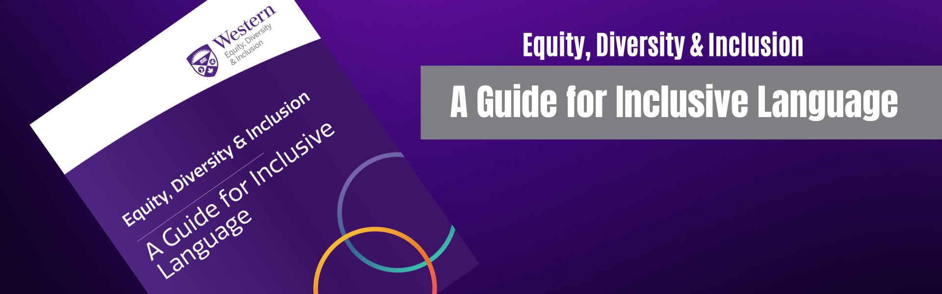 Inclusive language report