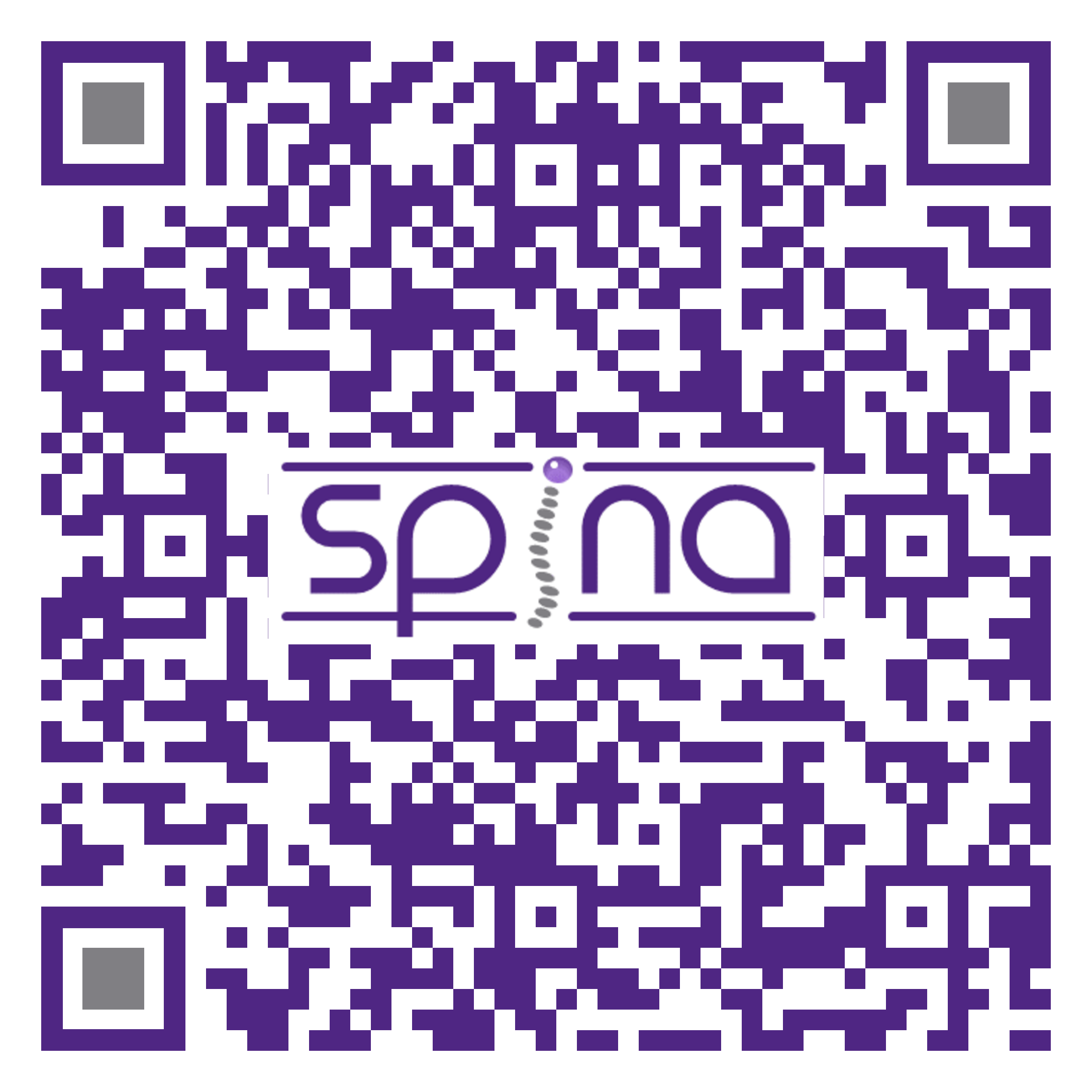 spina qr code