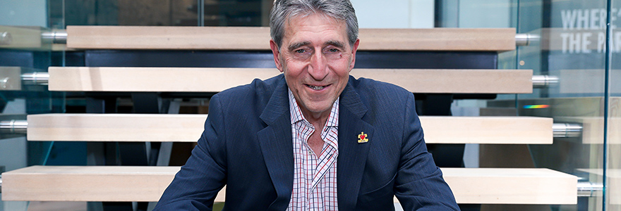 David "Patch" Patchell-Evans, BA’77, LLD’12 