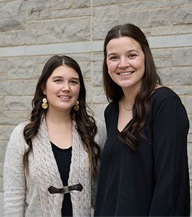 Tara Mantler and Julia Yates