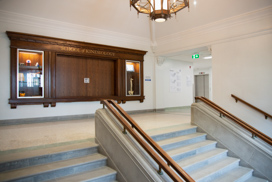 Thames Hall Stairs and Cabinet