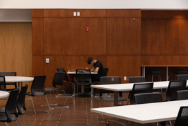 Thames Hall - Student Studying