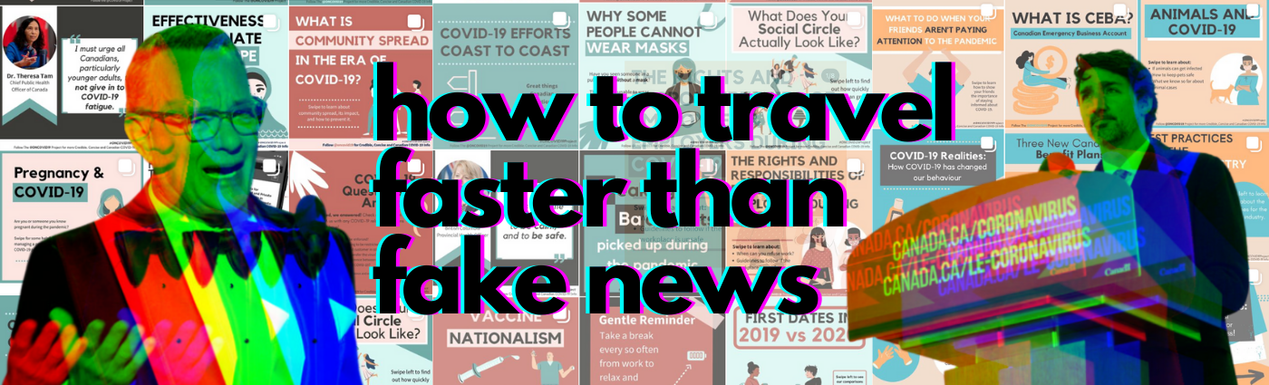 How to travel faster than fake news