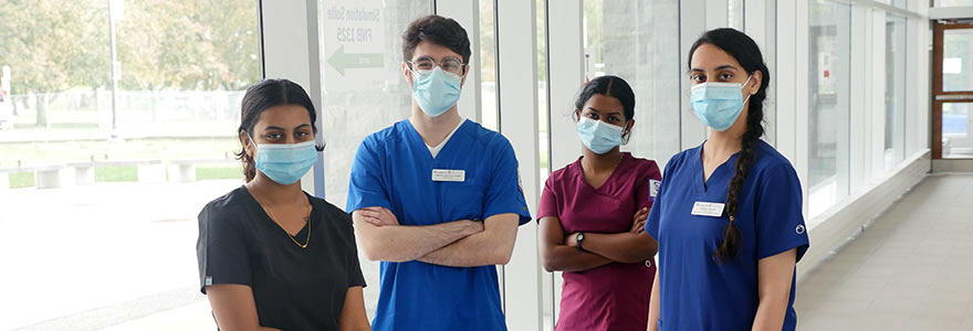 Students in hallway