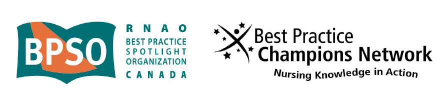 BPSO RNAO and Best Practice Champions Network logos