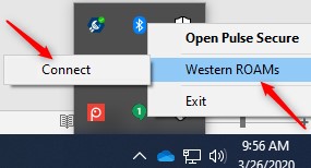 Pulse Secure Quick Connect Connect