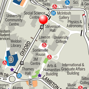 location on map