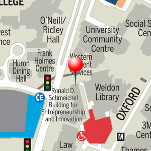 location on map