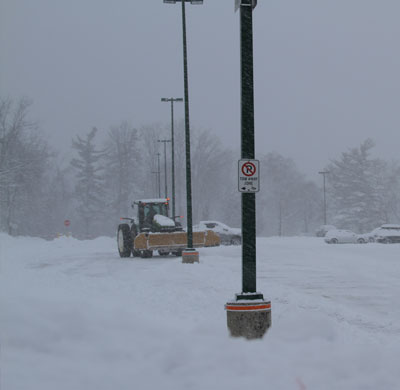 parking lot snow removal