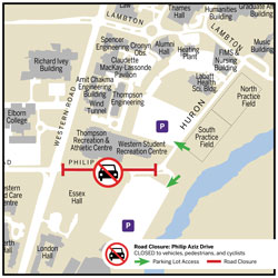 thumbnail of the bridge closure rerouting diagram