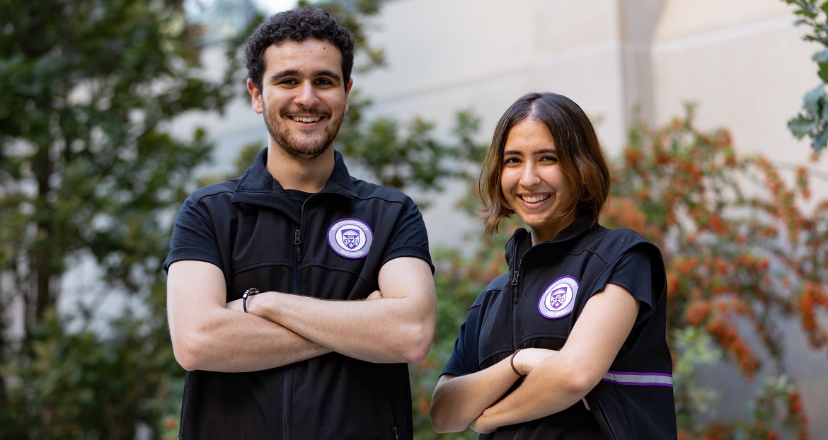 Foot Patrol Students