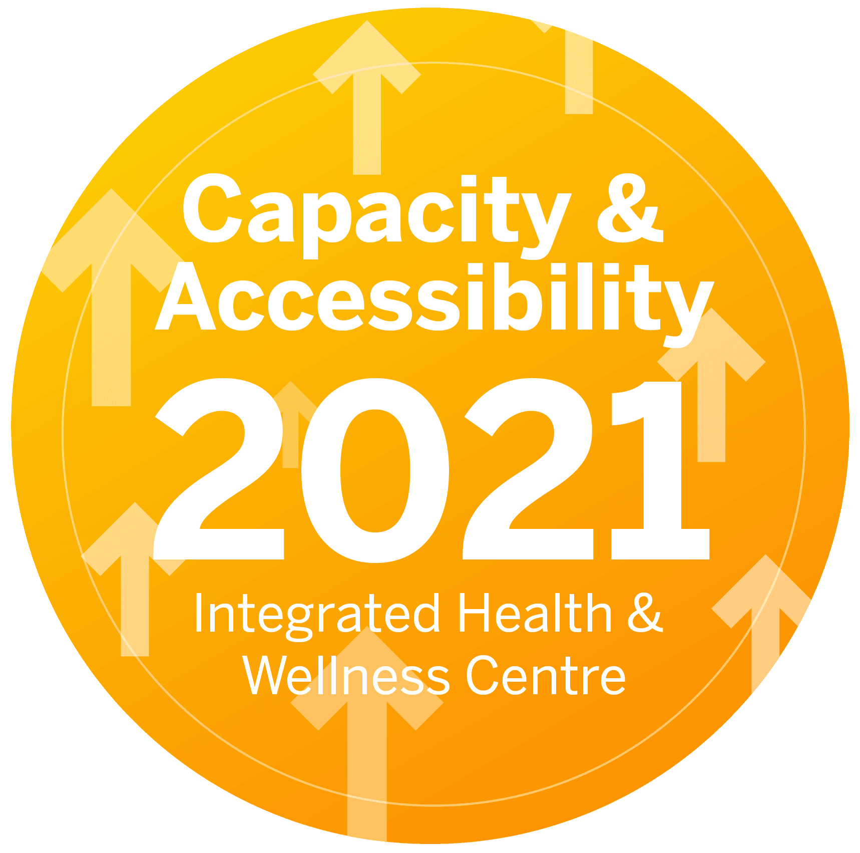 Capacity and accessibility. Integrated health and wellness centre by 2021