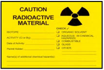 Radioactive Material Sign